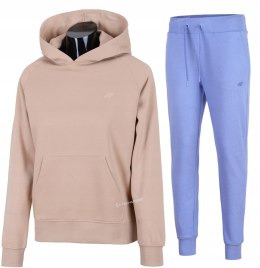 4F DAMSKI DRES BAWEŁNA KOMPLET BLUZA SPODNIE / rozm S
