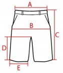 4F KRÓTKIE SPODENKI SZORTY SPORTOWE / rozm XXXL 3XL
