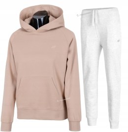4F OCIEPLANY DAMSKI DRES BAWEŁNA KOMPLET BLUZA SPODNIE / rozm M