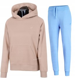 4F OCIEPLANY DAMSKI DRES BAWEŁNA KOMPLET BLUZA SPODNIE / rozm S