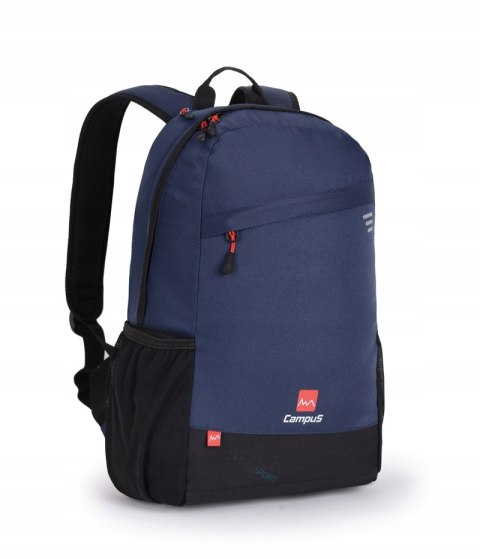 CAMPUS BLANE 18L- LEKKI PLECAK SZKOLNY UNISEX GRANAT CAMPUS BLANE 18L- LEKKI PLECAK SZKOLNY UNISEX GRANAT