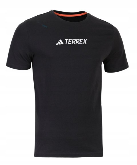 ADIDAS MĘSKA KOSZULIKA TERREX CLASSIC LOGO CZARNA / rozm. L