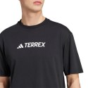 ADIDAS MĘSKA KOSZULIKA TERREX CLASSIC LOGO CZARNA / rozm. L