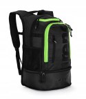 ARENA FASTPACK 3.0 CZARNY 40L - FUNKCJONALNY PLECAK SPORTOWY NA BASEN