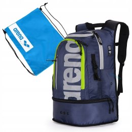 ARENA FASTPACK 3.0 GRANATOWY 40L - FUNKCJONALNY PLECAK SPORTOWY NA BASEN