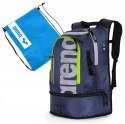 ARENA FASTPACK 3.0 GRANATOWY 40L | PRAKTYCZNY PLECAK SPORTOWY NA CO DZIEŃ
