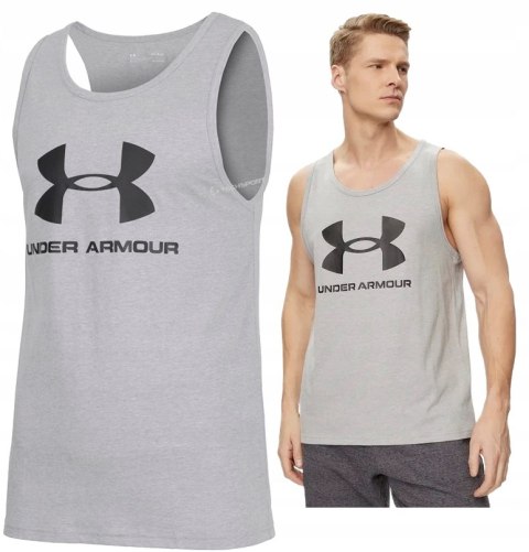 UNDER ARMOUR MĘSKA KOSZULKA NA RAMIĄCZKACH / rozm XXXL 3XL