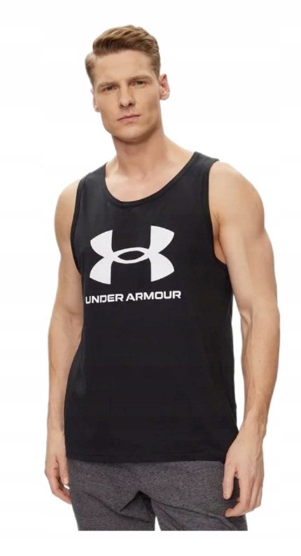 UNDER ARMOUR MĘSKA KOSZULKA NA RAMIĄCZKACH / rozm M UNDER ARMOUR MĘSKA KOSZULKA NA RAMIĄCZKACH / rozm M