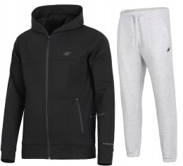 4F MĘSKI DRES BAWEŁNA KOMPLET BLUZA SPODNIE / rozm XL