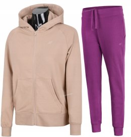 4F DAMSKI DRES BAWEŁNA KOMPLET BLUZA SPODNIE / rozm XL