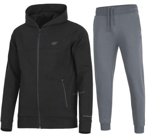 4F MĘSKI DRES BAWEŁNA KOMPLET BLUZA SPODNIE / rozm M