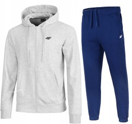 4F MĘSKI DRES BAWEŁNA KOMPLET BLUZA SPODNIE / rozm M