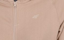 4F DAMSKA BLUZA BAWEŁNIANA ROZPINANA Z KAPTUREM / rozm M