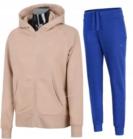 4F DAMSKI DRES BAWEŁNA KOMPLET BLUZA SPODNIE / rozm XS