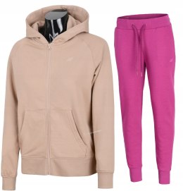 4F DAMSKI DRES BAWEŁNA KOMPLET BLUZA SPODNIE / rozm XS