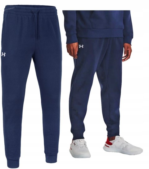 UNDER ARMOUR OCIEPLANE MĘSKIE SPODNIE DRESOWE DRESY / rozm M
