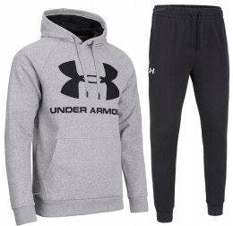 UNDER ARMOUR OCIEPLANY MĘSKI DRES BAWEŁNA BLUZA SPODNIE / rozm XXL