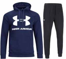 UNDER ARMOUR OCIEPLANY MĘSKI DRES BAWEŁNA BLUZA SPODNIE / rozm L