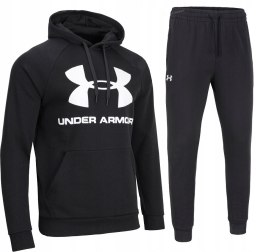 UNDER ARMOUR OCIEPLANY MĘSKI DRES BAWEŁNA BLUZA SPODNIE / rozm L