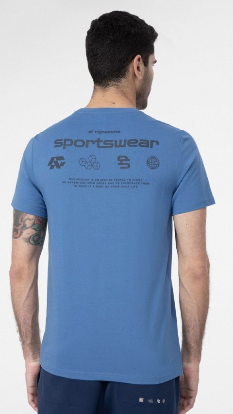 4F MĘSKA KOSZULKA T-SHIRT BAWEŁNA / rozm L 4F MĘSKA KOSZULKA T-SHIRT BAWEŁNA / rozm L