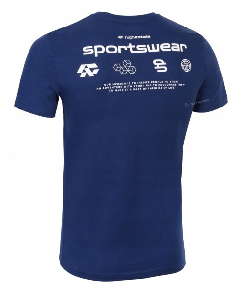 4F MĘSKA KOSZULKA T-SHIRT BAWEŁNA / rozm XL 4F MĘSKA KOSZULKA T-SHIRT BAWEŁNA / rozm XL