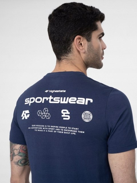 4F MĘSKA KOSZULKA T-SHIRT BAWEŁNA / rozm XL 4F MĘSKA KOSZULKA T-SHIRT BAWEŁNA / rozm XL