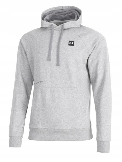 UNDER ARMOUR OCIEPLANA MĘSKA BLUZA Z KAPTUREM KANGURKA BAWEŁNA / rozm XL