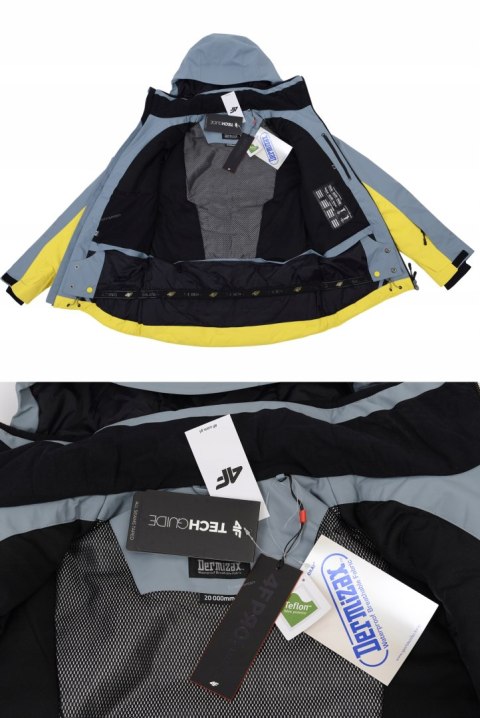 4F MĘSKA KURTKA NARCIARSKA 20 000mm / XXXL 3XL 4F MĘSKA KURTKA NARCIARSKA 20 000mm / XXXL 3XL
