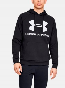 UNDER ARMOUR OCIEPLANA MĘSKA BLUZA Z KAPTUREM BAWEŁNA / XL