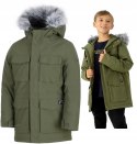 4F CHŁOPIĘCA KURTKA PARKA ZIMOWA / rozm 146