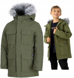 4F CHŁOPIĘCA KURTKA PARKA ZIMOWA / rozm 146