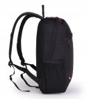 CAMPUS BLANE 18L- LEKKI PLECAK MIEJSKI SPORTOWY UNISEX CZARNY