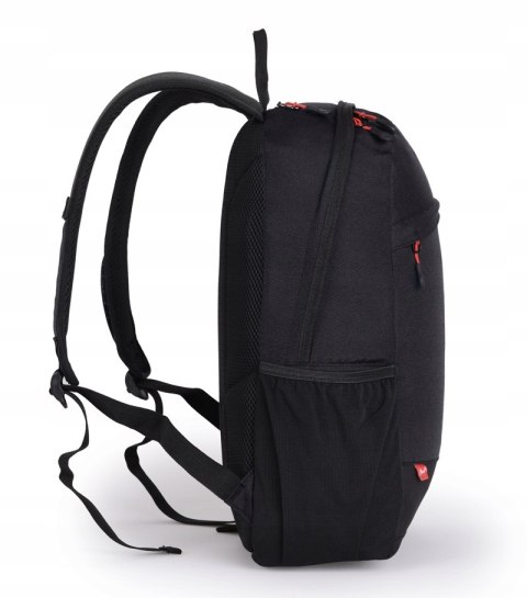 CAMPUS BLANE 18L- LEKKI PLECAK MIEJSKI SPORTOWY UNISEX CZARNY CAMPUS BLANE 18L- LEKKI PLECAK MIEJSKI SPORTOWY UNISEX CZARNY