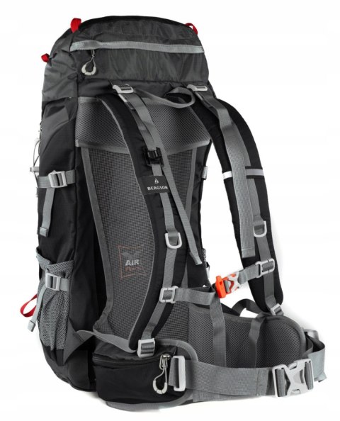 ODDYCHAJĄCY MARKOWY PLECAK TREKKINGOWY BERGSON VINSTRA 40L | CZARNY ODDYCHAJĄCY MARKOWY PLECAK TREKKINGOWY BERGSON VINSTRA 40L | CZARNY