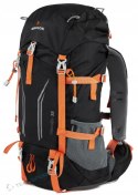 ODDYCHAJĄCY PLECAK TREKKINGOWY BERGSON TUNNEBO 35L | CZARNO-POMARAŃCZOWY
