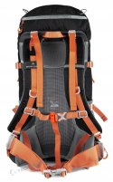 ODDYCHAJĄCY PLECAK TREKKINGOWY BERGSON TUNNEBO 35L | CZARNO-POMARAŃCZOWY