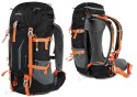 ODDYCHAJĄCY PLECAK TREKKINGOWY BERGSON TUNNEBO 35L | CZARNO-POMARAŃCZOWY