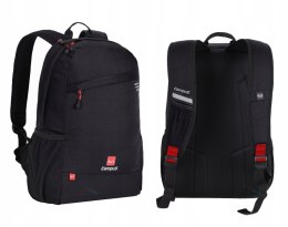 PELECAK CAMPUS BLANE 18L - LEKKI, SPORTOWY UNISEX CZARNY