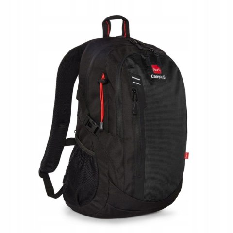 PLECAK CAMPUS DONARD 25L- WYGODNY LEKKI STYLOWY | CZARNY PLECAK CAMPUS DONARD 25L- WYGODNY LEKKI STYLOWY | CZARNY