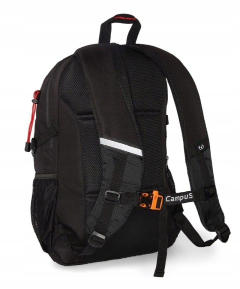 PLECAK CAMPUS DONARD 25L- WYGODNY LEKKI STYLOWY | CZARNY PLECAK CAMPUS DONARD 25L- WYGODNY LEKKI STYLOWY | CZARNY