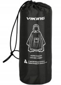 PONCZO PRZECIWDESZCZOWE VIKING VESPER CZARNE - PELERYNA TURYSTYCZNA UNISEX