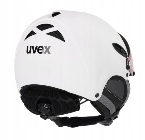 UVEX KASK NARCIARSKI HLMT 300 VARIO biały 57-59cm UVEX KASK NARCIARSKI HLMT 300 VARIO biały 57-59cm
