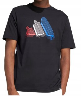ADIDAS KOSZULKA MĘSKA BAWEŁNIANA T-SHIRT LOUNGE ICE GRAPHIC / rozm. 4XL
