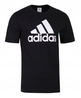 ADIDAS KOSZULKA T-SHIRT BAWEŁNA SINGLE JER LOGO / rozm. 2XL