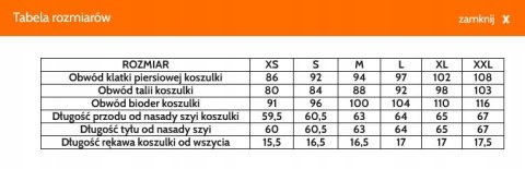 KOSZULKA DAMSKA BERGSON ARCHO IBIZA BLUE / rozm. XL