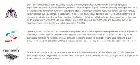 PLECAK TURYSTYCZNY CAMPUS FALCON 65L+10 WYPRZEDAŻ! PLECAK TURYSTYCZNY CAMPUS FALCON 65L+10 WYPRZEDAŻ!