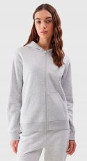 4F DAMSKA BLUZA BAWEŁNIANA ROZPINANA Z KAPTUREM / rozm XXL