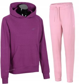 4F DAMSKI DRES BAWEŁNA KOMPLET BLUZA SPODNIE / rozm M