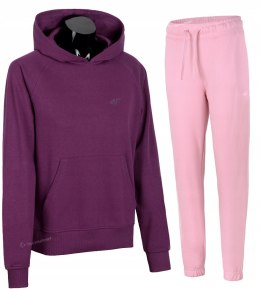 4F DAMSKI DRES BAWEŁNA KOMPLET BLUZA SPODNIE / rozm S