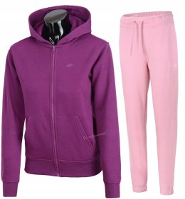 4F OCIEPLANY DAMSKI DRES BAWEŁNA KOMPLET BLUZA SPODNIE / rozm S